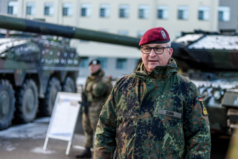 Lietuvoje viešintis Vokietijos kariuomenės vadas: Rukloje dislokuoto NATO priešakinių pajėgų...
