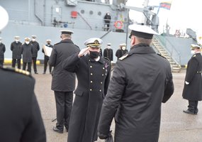 Lietuvos karininkas pradėjo vadovauti laivų junginiui BALTRON  - 2