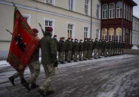 KASP Žemaičių apygarda turi naują vyriausiąjį puskarininkį - 1