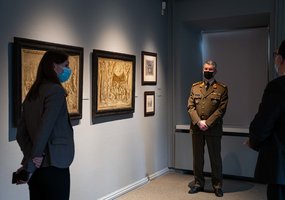 Pasirašyta Lietuvos kariuomenės ir Lietuvos nacionalinio dailės muziejaus bendradarbiavimo sutartis - 1