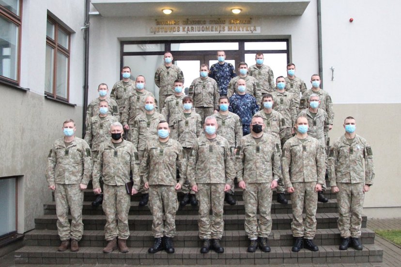 II pakopos kursas praplečia seržantų patirtį