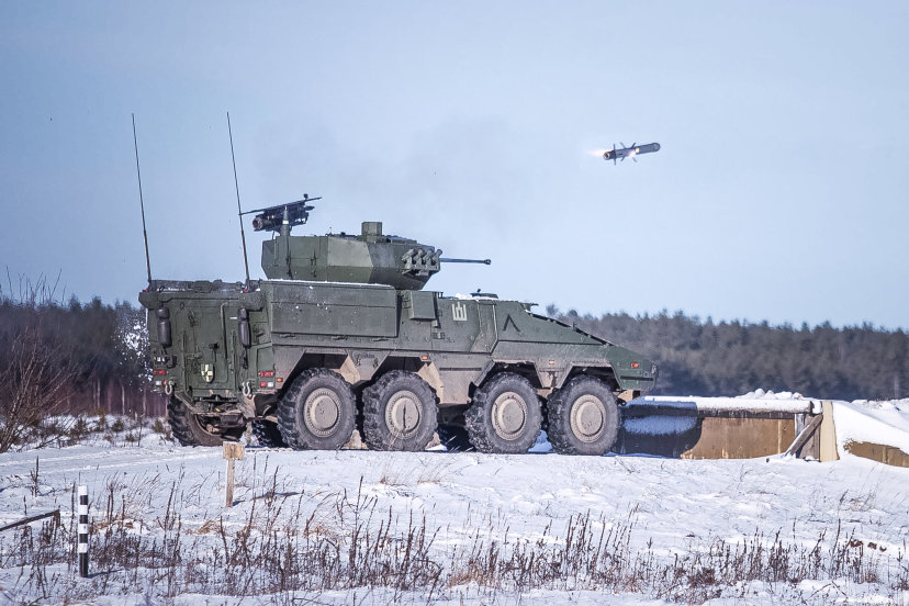 Lietuvos kariuomenėje – pirmieji šūviai prieštankinėmis raketomis „SPIKE“