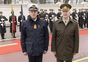 Lietuvoje lankosi  NATO karinio komiteto pirmininkas admirolas Rob Bauer - 2