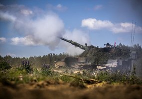 NATO priešakinių pajėgų bataliono kovinė grupė: 5 metai treniruočių kartu su Lietuvos kariuomene... - 12