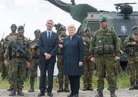 NATO priešakinių pajėgų bataliono kovinė grupė: 5 metai treniruočių kartu su Lietuvos kariuomene... - 1