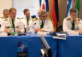 Lietuvos karinių jūrų pajėgų vadas dalyvavo NATO konferencijoje  - 1