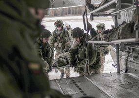 Baigėsi tarptautinės pratybos „ Stiprus grifonas 2022 “ - 4