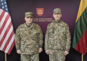 U.S. top military official visited Lithuania  - 1