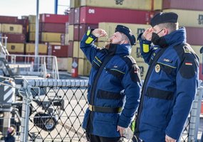German warship visits Klaipėda Seaport  - 2