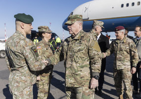 U.S. top military official visited Lithuania  - 4
