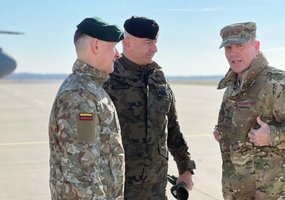 Chief of Defence and NATO political and military leadership discussed deployment of the NATO... - 1