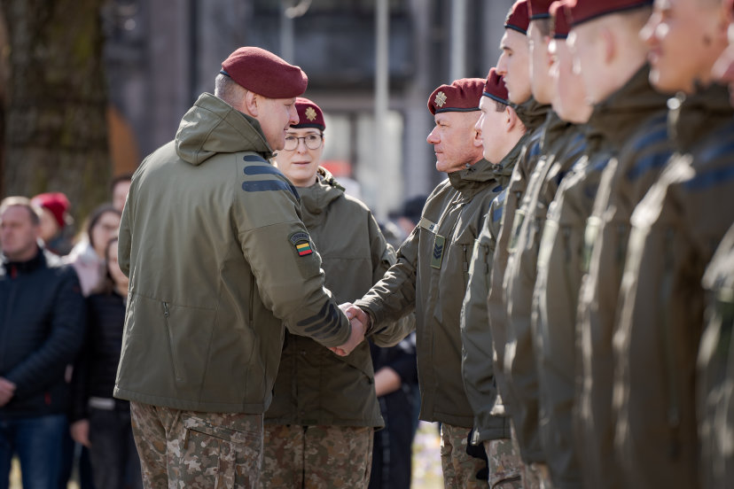 Į misiją Malyje išlydėta 11-oji karių pamaina