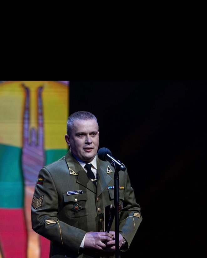 Lietuvos kariuomenės Karo policijos karys nominuotas projekte „Lietuvos garbė“ 