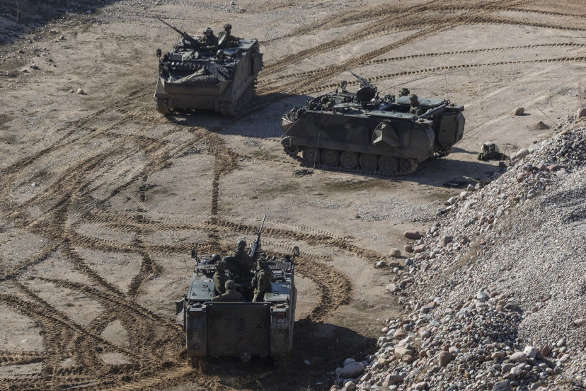 Lithuanian military began exercise in Suvalkija region