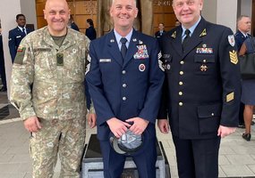 Karinių oro pajėgų vyriausiasis puskarininkis pagerbtas Jungtinėse Amerikos Valstijose - 1