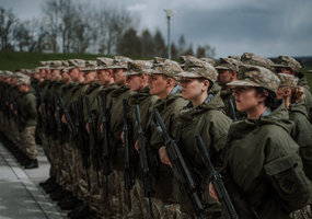 Kryžkalnyje prisiekė kariai savanoriai - 3