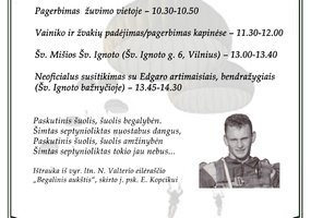 Minimos j. psk. Edgaro Kopciko žūties 30-osios metinės - 1
