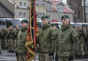 Kretingoje prisiekė Dragūnų bataliono jaunieji kariai  - 3