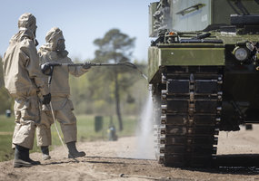Prezidentas ir kariuomenės vadas stebėjo tarptautines pratybas Rukloje - 7