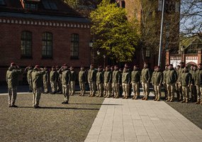 Klaipėdoje sutikti iš misijos Malyje grįžę KASP kariai - 1