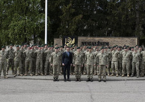Klaipėdoje išlydėti kariai į tarptautines misijas Europoje, Azijoje ir Afrikoje - 4