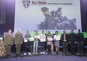 Paskelbti konkurso "Ką žinai apie Lietuvos kariuomenę" nugalėtojai - 14