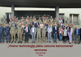 Vyko seminaras „Virsmo technologijų įtaka Lietuvos kariuomenei“  - 1