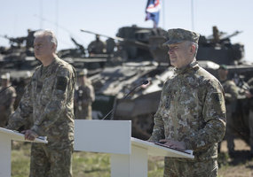 President and Chief of Defence of Lithuania observed international exercise in Rukla  - 6