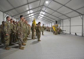 Naujos rotacijos JAV tankų batalionas oficialiai pradeda treniruotes Lietuvoje - 5
