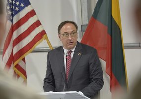Naujos rotacijos JAV tankų batalionas oficialiai pradeda treniruotes Lietuvoje - 6