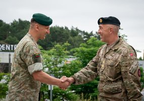 Chief of the Royal Danish Army paid a visit to Lithuania - 5