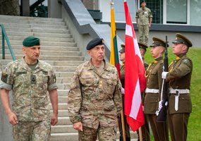 Chief of the Royal Danish Army paid a visit to Lithuania - 9
