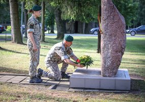 LDK Butigeidžio dragūnų bataliono 30-metis pažymėtas iškilminga ceremonija - 7