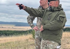 Kariuomenės vadas lanko Lietuvos karius pratybose Vokietijoje - 4
