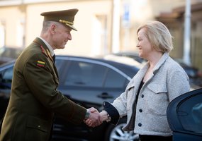 Chief of Defence of Lithuania discussed threats and joints projects with Iceland’s chief official... - 1