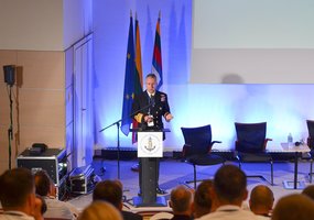 Karinėms jūrų pajėgoms minint 30-ąsias atkūrimo metines, Klaipėdoje vyko tarptautinė konferencija - 3