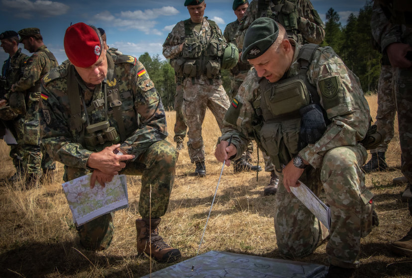 Mechanizuotoji pėstininkų brigada „Geležinis Vilkas" pasirengusi vykdyti užduotis