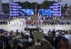 Laisvės dieną Lietuvos kariuomenė pasitinka NATO karinių orkestrų festivaliu - 1