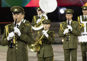 Laisvės dieną Lietuvos kariuomenė pasitinka NATO karinių orkestrų festivaliu - 36