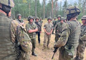 Lietuvos kariuomenės vadas Suomijoje: regiono saugumas ir dalijimasis gerąja patirtimi  - 3