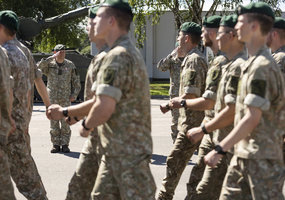 Col Aurelijus Motiejūnas assumes command of the Land Force Iron Wolf Brigade  - 5