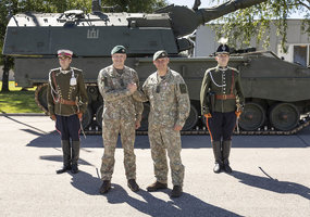 Col Aurelijus Motiejūnas assumes command of the Land Force Iron Wolf Brigade  - 7