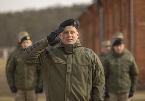 Pulkininko Juozo Vitkaus inžinerijos batalione formuojama novatoriška kuopa - 11