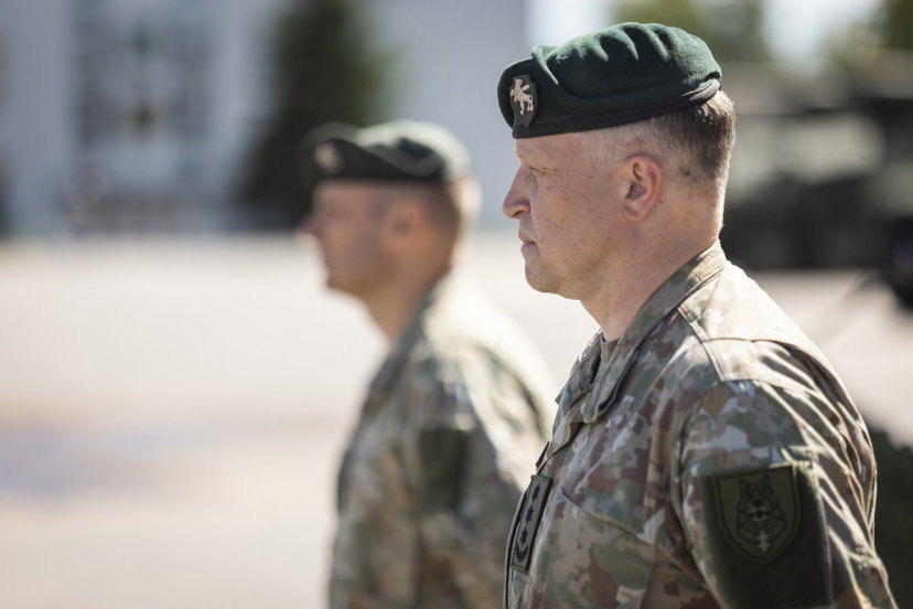 Col Aurelijus Motiejūnas assumes command of the Land Force Iron Wolf Brigade 