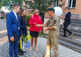 Lietuvos kariuomenė naujus mokslo metus pasitiko kartu su moksleiviais - 1