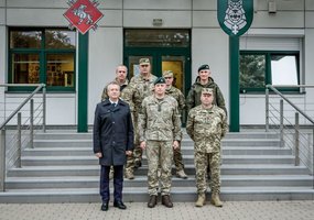 Ukrainiečių delegacijos dėmesio centre – karinio mokymo patirties apsikeitimas - 3