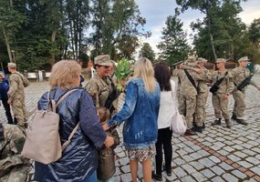 Kurtuvėnuose Lietuvai prisiekė kariai savanoriai - 6