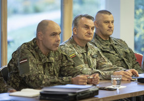 Trijų Baltijos valstybių vyriausieji puskarininkiai dalyvauja kasmetinėje konferencijoje - 2