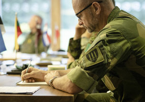 Trijų Baltijos valstybių vyriausieji puskarininkiai dalyvauja kasmetinėje konferencijoje - 3