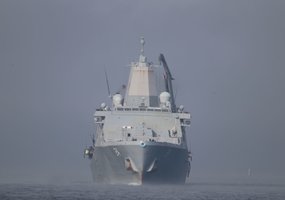 Klaipėdos uoste vėl galima išvysti JAV desantinį laivą - 1